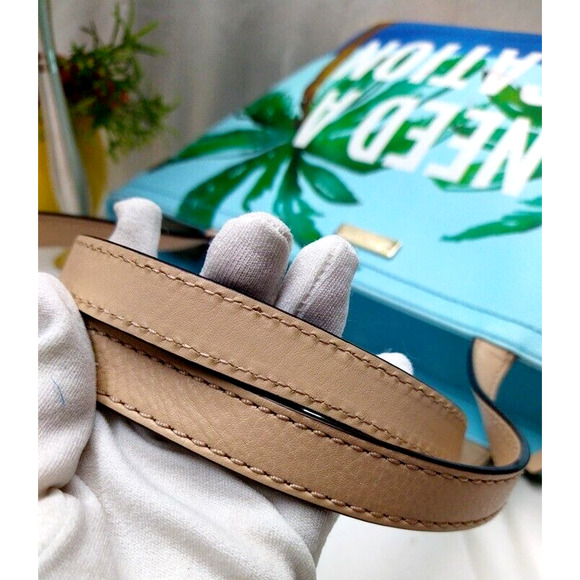 Kate Spade Francis I Need A Vacation Multicolor Double Handle Tote Bag - Picture 5 of 15